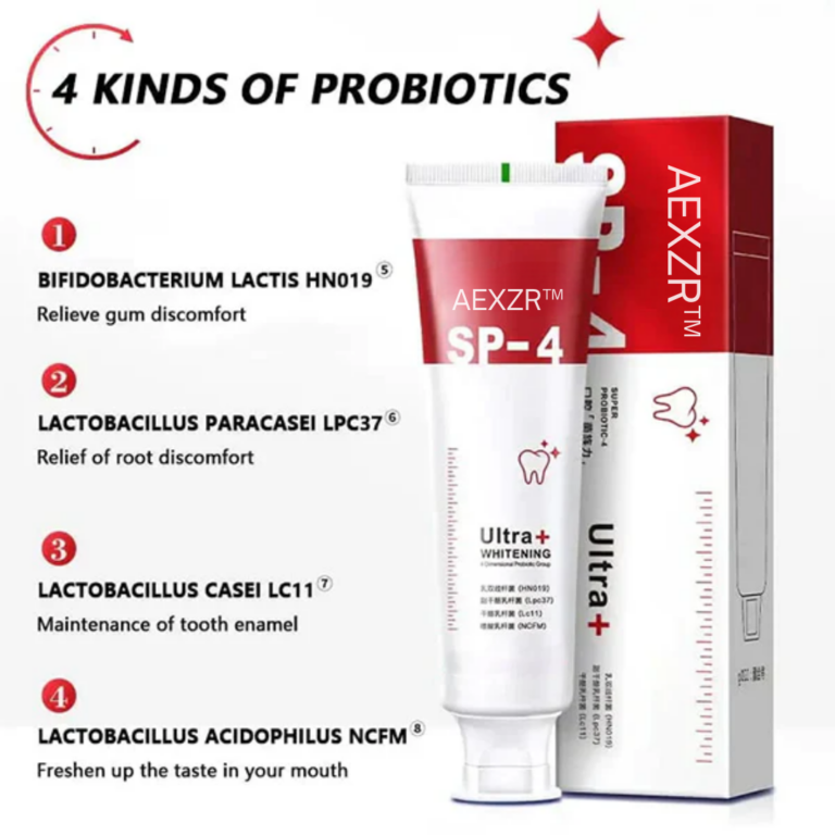 AEXZR™ SP-4 Probiotic Whitening Toothpaste