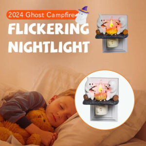 Ghost Campfire Flickering Nightlight