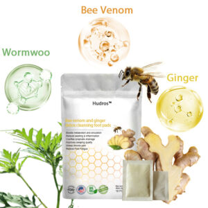 Hudros™ Bee Venom And Ginger Detox Cleasing Foot Pads