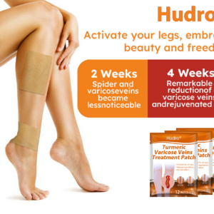 Hudros™ Turmeric Varicose Vein Treatment Patch