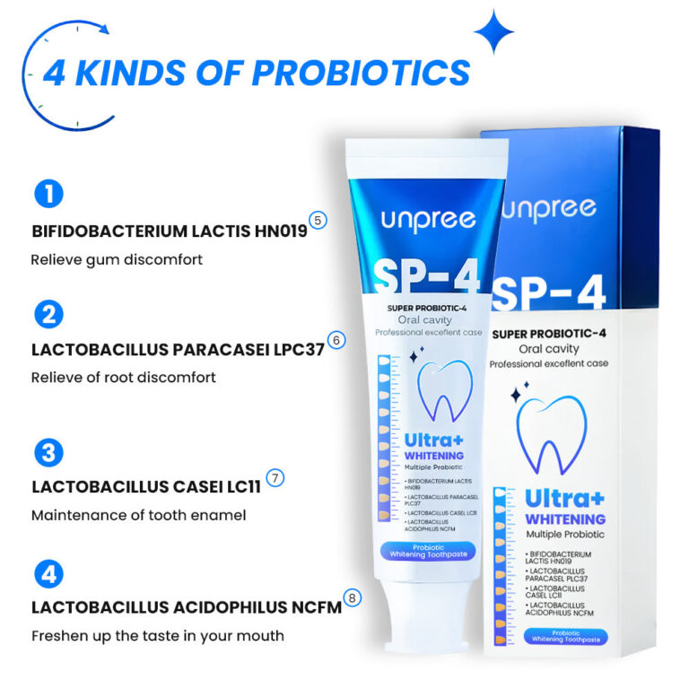 Unpree™ SP-4 Probiotic Whitening Toothpaste