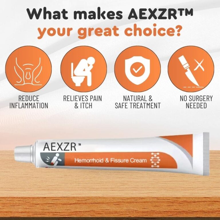 AEXZR™ Hemorrhoid & Fissure Cream