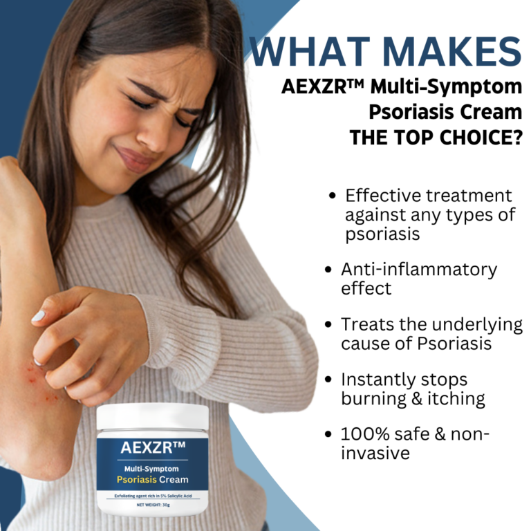 AEXZR™ Multi-Symptom Psoriasis Cream