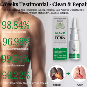 AEXZR™ Organic Herbal Lung Cleanse Repair Nasal Spray