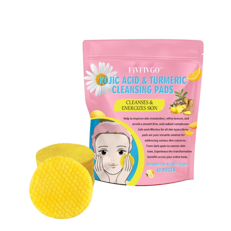 Fivfivgo™ Turmeric Kojic Acid Cleansing Pads