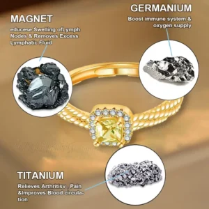 DIYSTAR™ Lymphvity MagneTherapy Germanium Ring