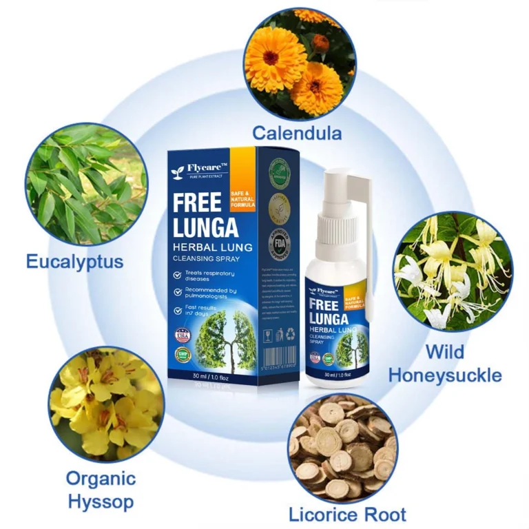 FLYCARE™ FreeLunga Herbal Lung Cleansing Spray