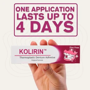 KOLIRIN™ Thermoplastic Denture Grip Adhesive