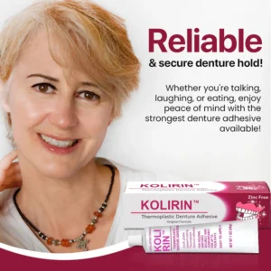 KOLIRIN™ Thermoplastic Denture Grip Adhesive