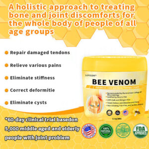 𝐋𝐎𝐕𝐈𝐋𝐃𝐒™ Bee Venom Advanced Joint and Bone Therapy Cream