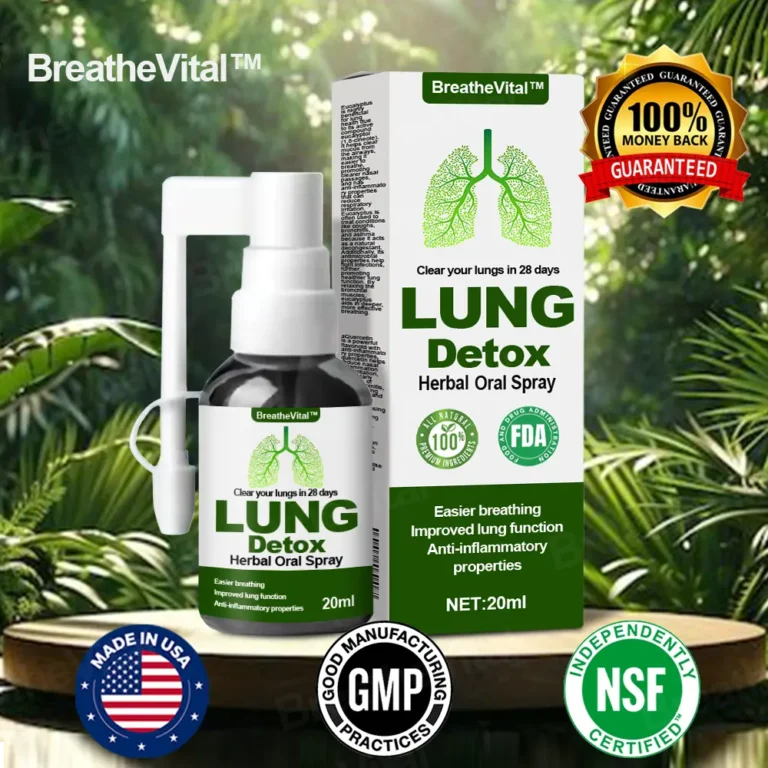 BreatheVital™ Herbal LungDetox Oral Spray