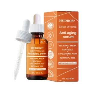 HUDROS® Deep Wrinkle Anti-Aging Serum - Gentle Day & Night Skincare