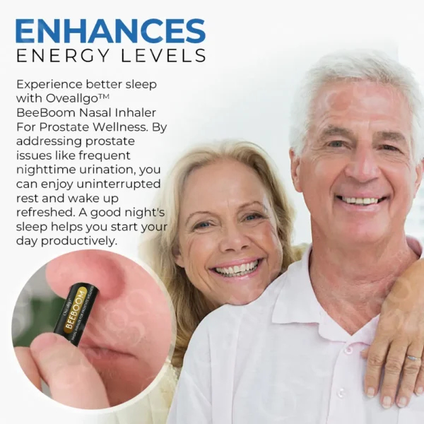 Oveallgo™ EX BeeBoom Nasal Inhaler For Prostate Wellness - Highly Recommended by Medical Experts!