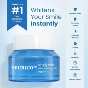 SEURICO™ 100% Natural Teeth Beauty – Naturally Brighten Your Smile!