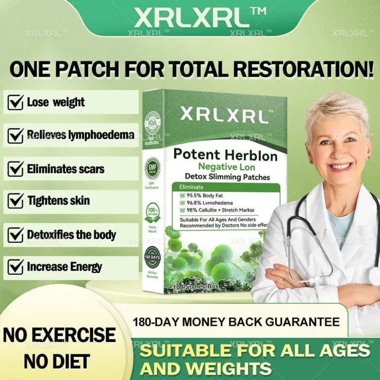 XRLXRL™ Potent HerbIon Negative Ion Detox Slimming Patch