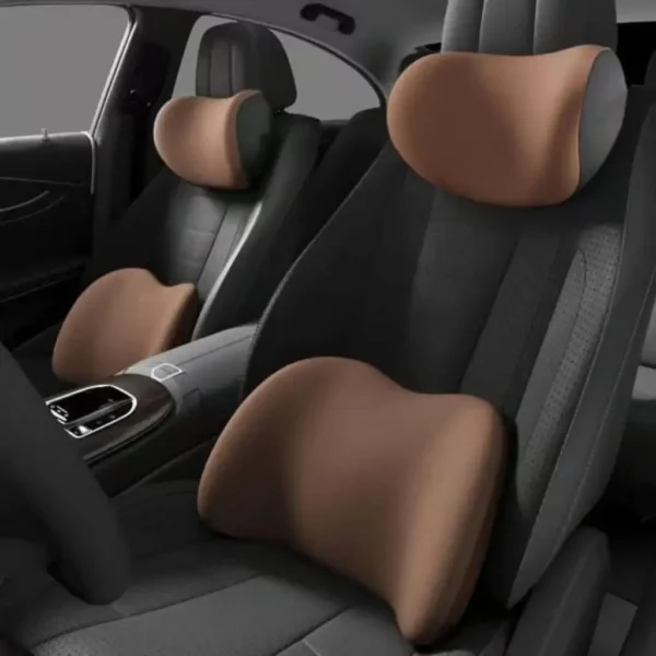 Car Headrest & Lumbar Support Cushion - Image 2