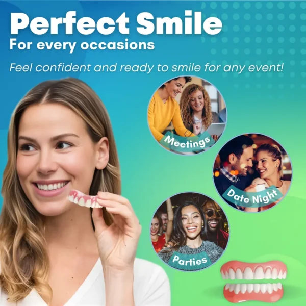 EzySmile™ SnapOn Silicone Veneers - Image 2