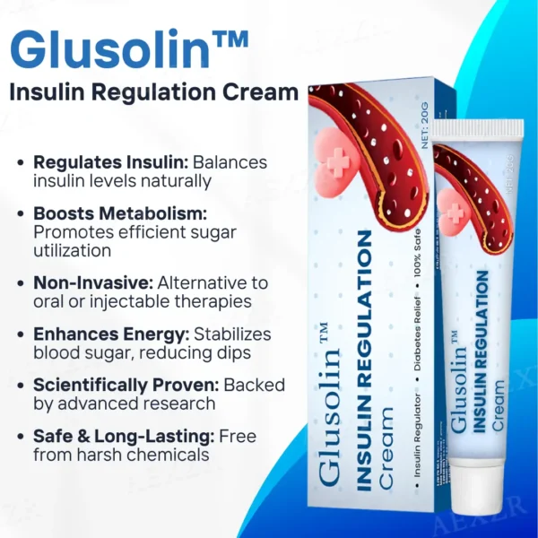 Glusolin™ Insulin Regulation Cream - Image 2