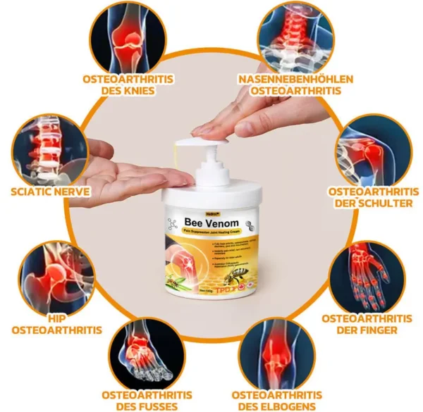 Hudros™ Bee Venom Pain Suppression Joint Healing Cream