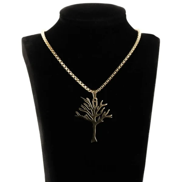 Leafless Tree Pendant Necklace