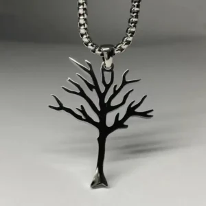 Leafless Tree Pendant Necklace