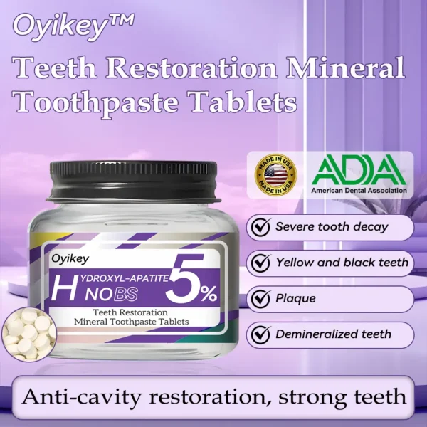 Oyikey™ Teeth Restoration Mineral Toothpaste Tablets