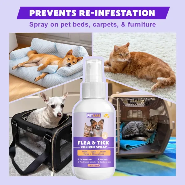 PetCare™ Flea & Tick Kolirin Spray